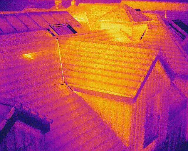 Thermal Imaging Roof Survey Image Arnold